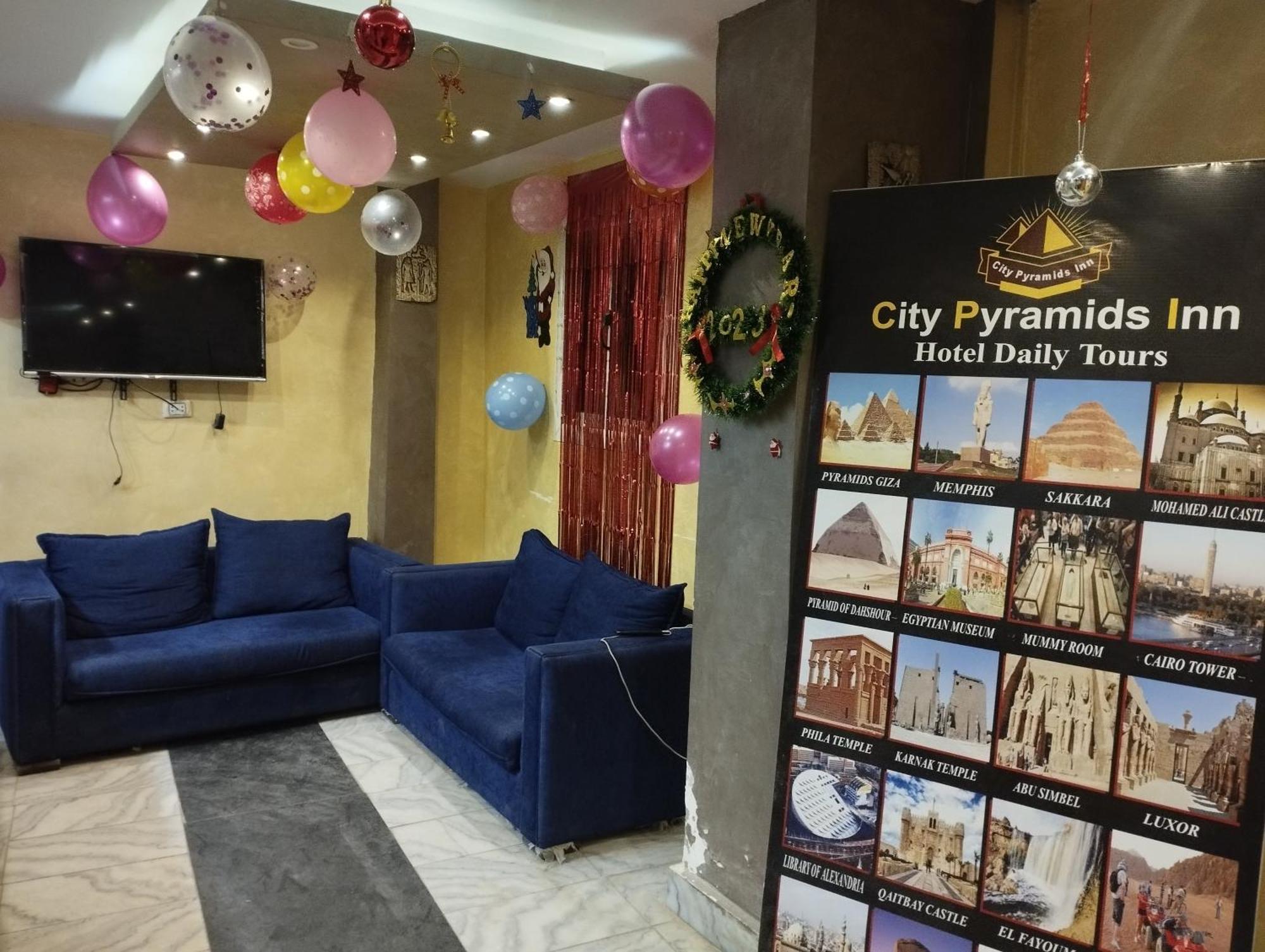 City Pyramids Inn Kafret el-Gabal Exterior foto
